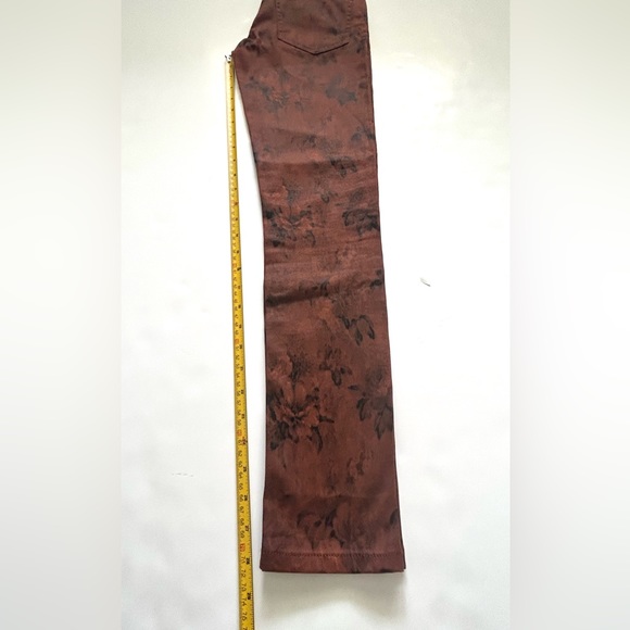 Machine Pour Neuf Mode flower print pattern skinny jeans. Sz. 5 - Picture 6 of 7